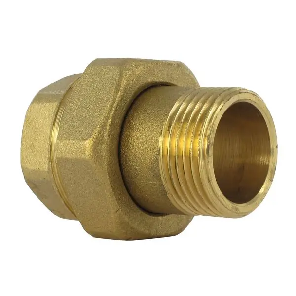 Raccord laiton union droit 126 Mâle Femelle 1"1/2 (40/49) - Arcanaute Achat Immédiat