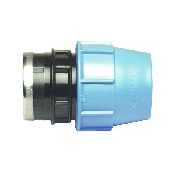 Raccord Polypropylène droit ACS pour PE ou PEHD Ø20 - Sortie Femelle 3/4" (20/27) - Somatherm Prix Promo