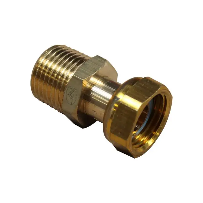 Dernière Chance Raccord Gaz Naturel droit femelle G 1/2" (15/21) et mâle conique R 1/2" (15/21) - NF - Gurtner