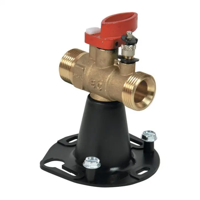 Dernier Modèle Robinet d‘arrêt Jonction Sphéro Conique sur socle type EA 1&Prime;1/4 (33/42)