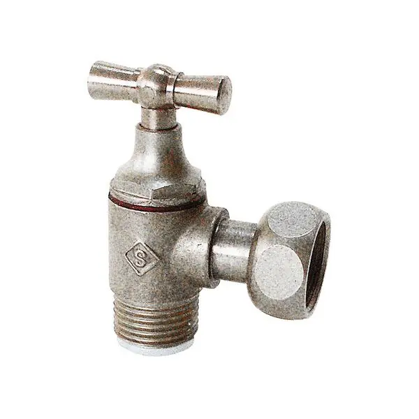 Soldes Robinet d‘arrêt WC équerre à clapet Mâle-Femelle 3/8" (12/17) - Somatherm