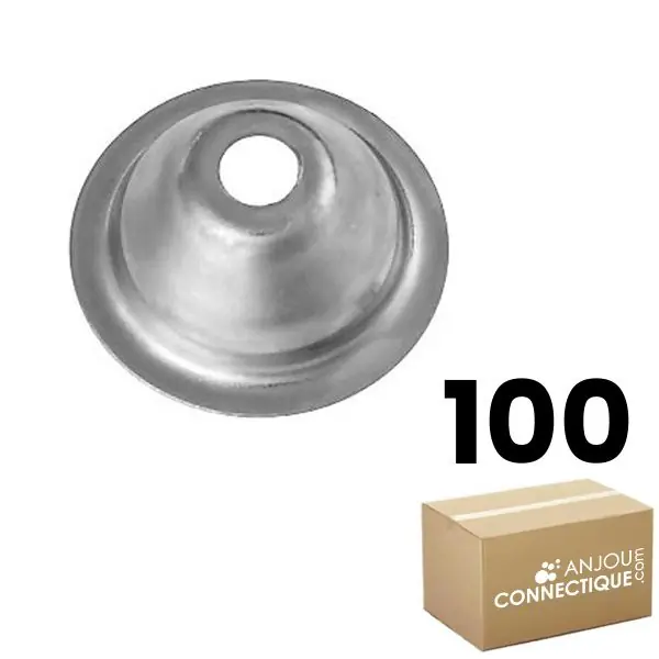 Solde Rosace d‘écartement hauteur 9 mm - 100 pièces - Fischer
