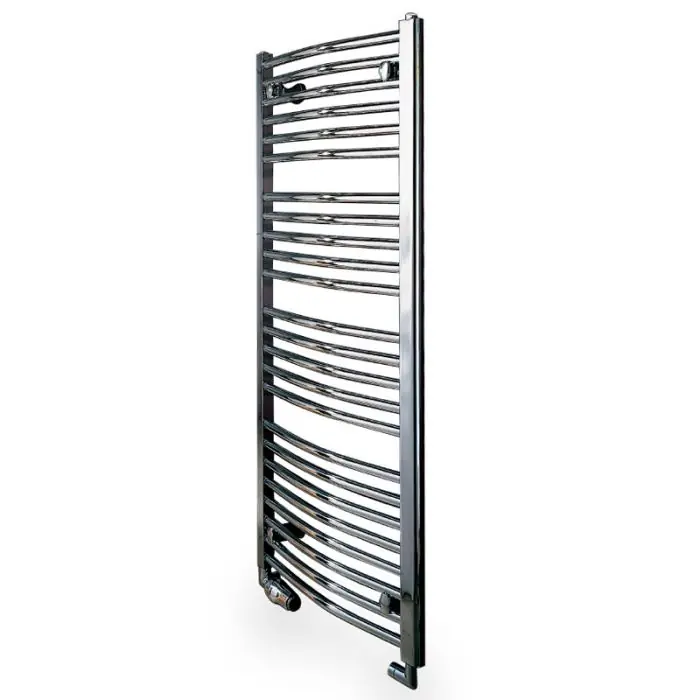 Sèche-serviettes électrique acier chromé TAHITI SURF 500W – 1220 x 600 mm – Finimetal Must-Have