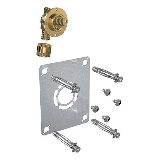 Sortie de cloison ROBIFIX (Machine à laver) PER Ø16 - raccord à Glissement Femelle 1/2" (15/21) Réduction