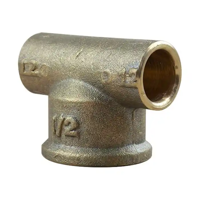 Té égal Femelle 130 GCU 1/2" (15/21) - Tube Cuivre Ø12 - Arcanaute Acheter Direct