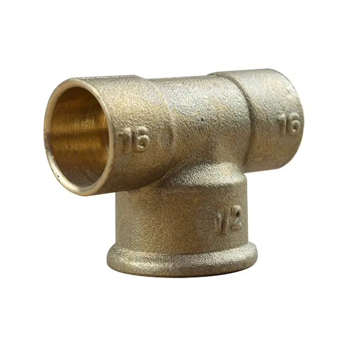Achetez Aujourd'hui Té égal Femelle 130 GCU 1/2" (15/21) - Tube Cuivre Ø16 - Arcanaute