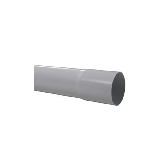 Tube de descente gouttière 16 - Ø50 gris - 4 mètres - First Plast Acheter En Ligne