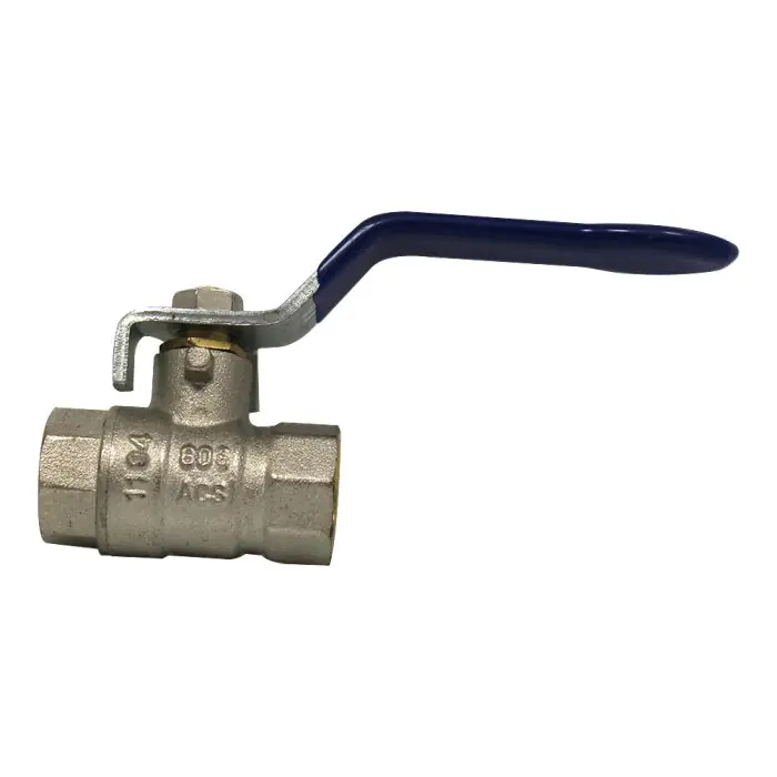Vanne à sphère Passage intégral PN30 ACS bleue F/F 3/8"(12x17) SFERACO Livraison Express