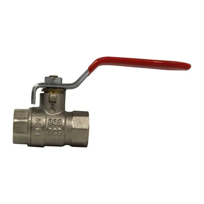 Marque Vanne à sphère Passage intégral PN30 ACS rouge F/F 3/8"(12x17) SFERACO