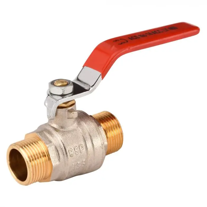 Soldes VANNE A SPHERE PN 40 ACS 3/8" MM (poignée plate rouge)
