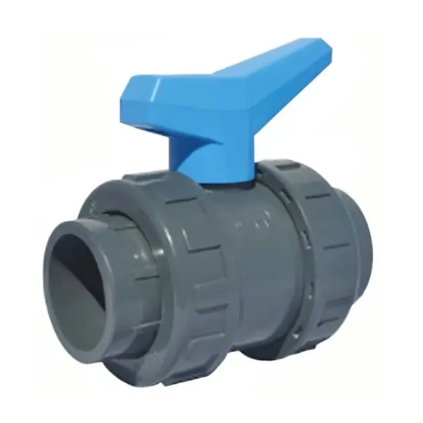 Jusqu&rsquo;à Épuisement Des Stocks Vanne à sphère PVC à coller PN16 Ø50 – Manette bleue, gamme Bâtiment – Sferaco