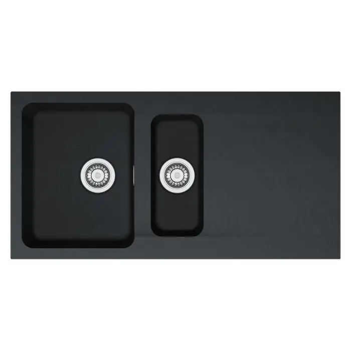 Evier ORION OID 651 Carbone (Sous-meuble 60 cm) 1000 x 510 mm - Réversible - Franke Dernière Chance