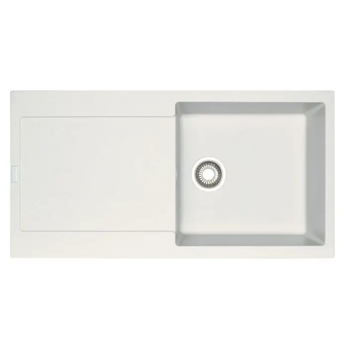Évier MARIS FRAGANIT MRG611-97 Blanc Artic (Sous-meuble 60 cm) 970 x 500 mm – Réversible – Franke Dernière Chance