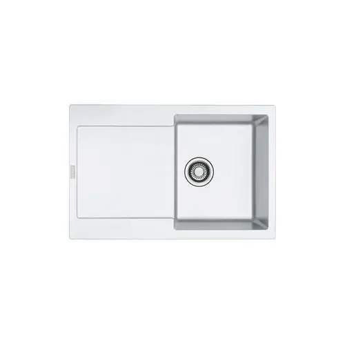Évier MARIS Fragranit MRG 611-78 Blanc artic (Sous-meuble 45 cm) 780 x 500 mm - réversible - Franke Offre Limitée