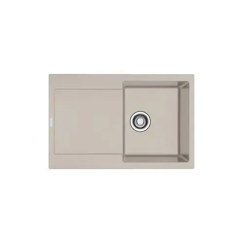 Livraison Express Évier MARIS Fragranit MRG 611-78 Café crème (Sous-meuble 45 cm) 780 x 500 mm - réversible - Franke