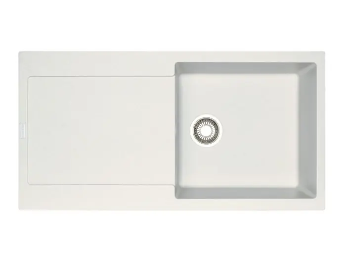 Évier MARIS FRAGANIT MRG 611-XL Blanc Artic (Sous-meuble 60 cm) 970 x 500 mm - réversible - Franke Produit De Marque