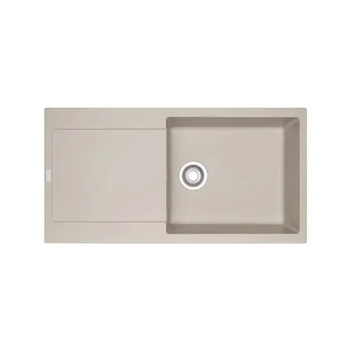 Évier MARIS FRAGANIT MRG 611-XL Café crème (Sous-meuble 60 cm) 970 x 500 mm - réversible - Franke Prix Cassé