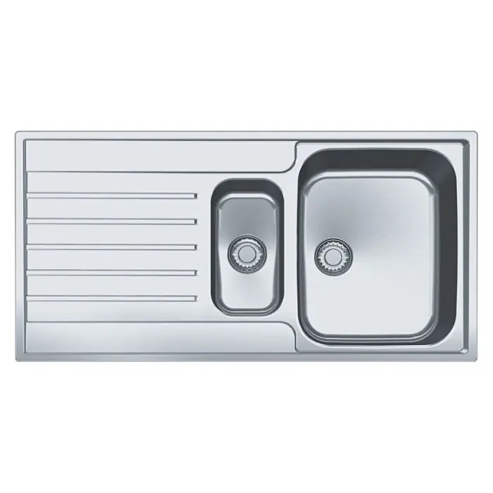 Commander Maintenant Évier ARGOS AGX251 en inox (sous meuble 60 cm) 1000 x 510 x 190 mm - Franke