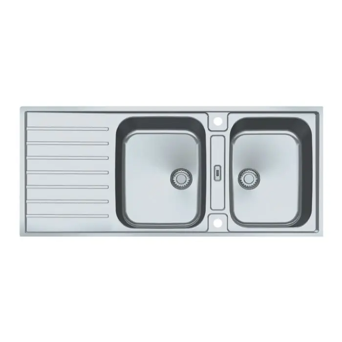 Retour Gratuit Evier ARGOS AGX221 en inox (sous meuble 80 cm) 1160 x 510 x 190 mm - Franke
