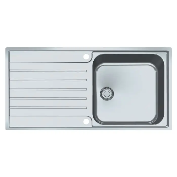 Évier ARGOS AGX211-100 en inox (sous meuble 60 cm) 1000 x 510 x 195 mm – Franke Acheter En Ligne