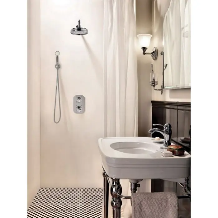Pack douche thermostatique encastré Rétro CHAMBORD - Cristina Ondyna XCH8520 Promotion Saisonnière