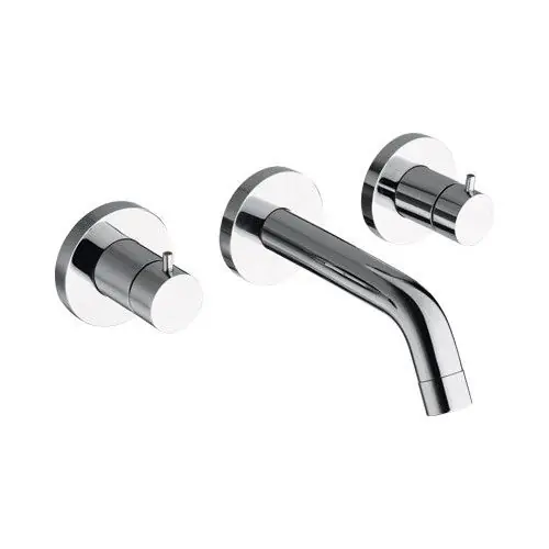 Meilleure Vente Robinet mélangeur lavabo 3 trous TRIVERDE Chromé – Cristina Ondyna