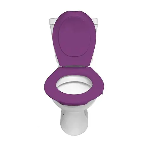 Lunette + Abattant WC Clipsable Violet prune – Fabrication Française – Papado Seulement Aujourd&rsquo;hui