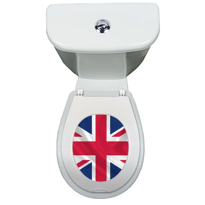 Sticker WC PAPADO « Angleterre » Promotion Saisonnière