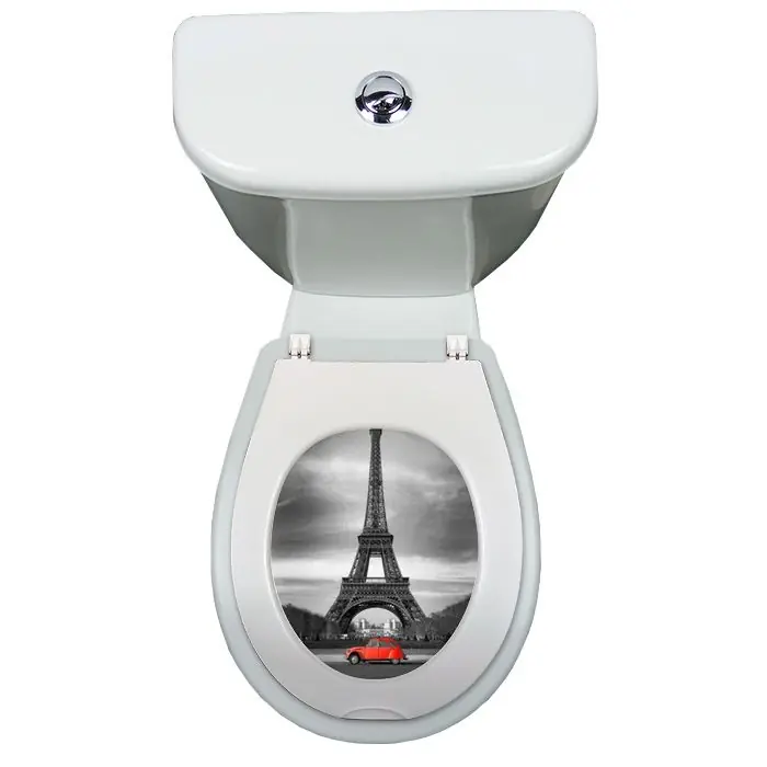 Usine Directe Sticker WC PAPADO "Paris"