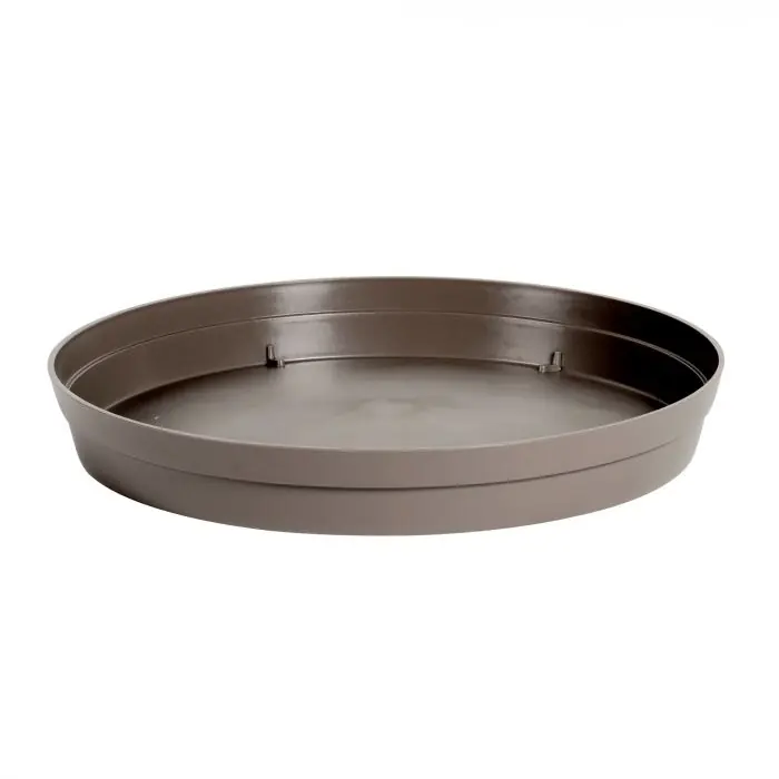 Soucoupe STYLE Ø34,5 pour Pot Ø48 et vase haut – Taupe Achat Immédiat