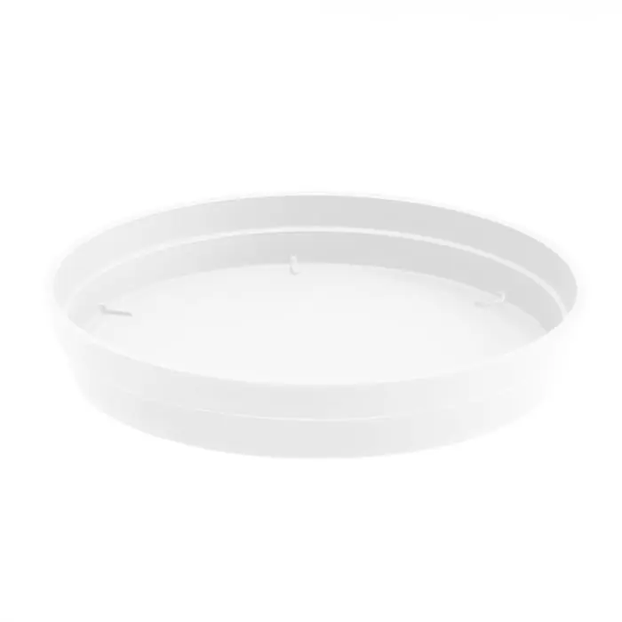 Soucoupe Ø28 pour pot de fleur Style et Toscane Ø40 – Blanc Produit De Marque