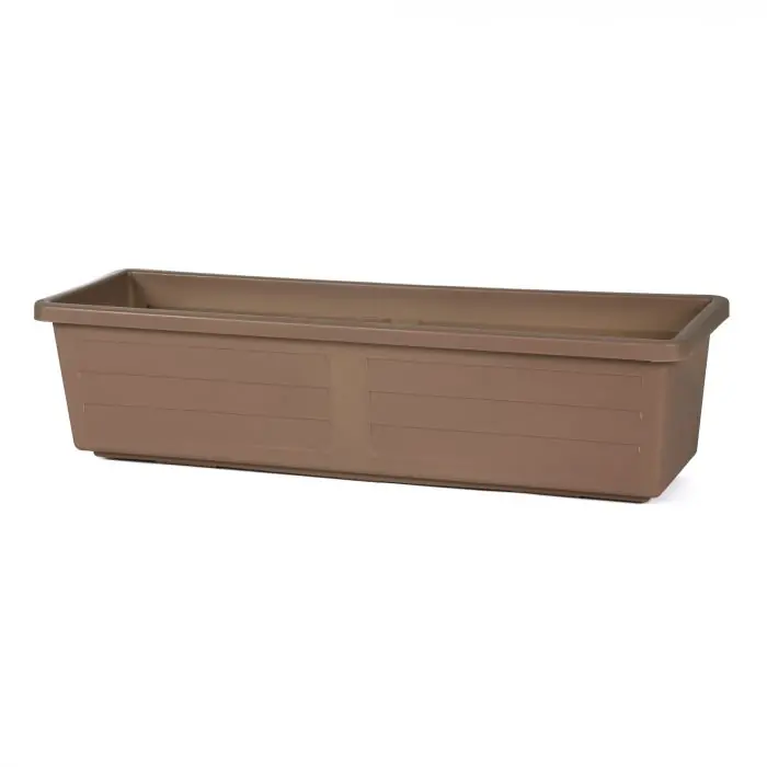 Jardinière Miami 60 x 18,5 x 15,5cm 12L - Taupe Populaire