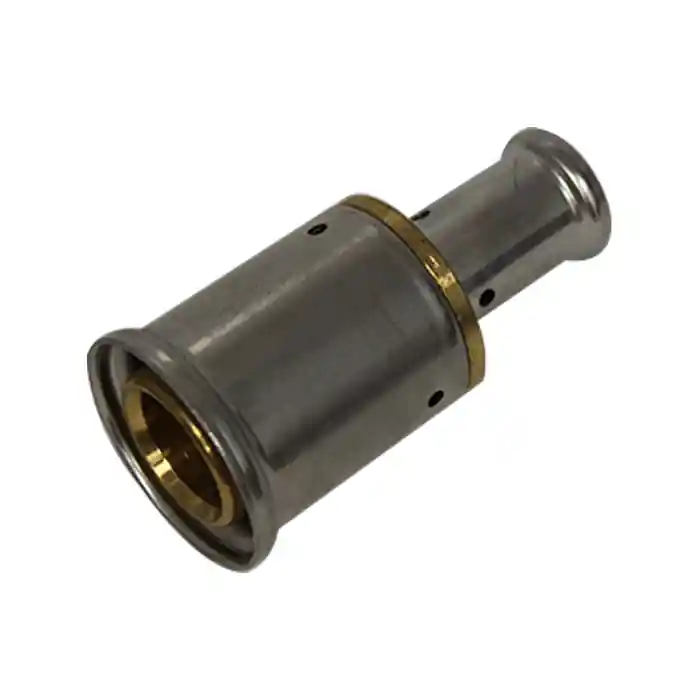 Dernière Chance Raccord multicouche à sertir NF profil BE manchon inégal Ø32×3,0 – Ø16×2,0 HENCO