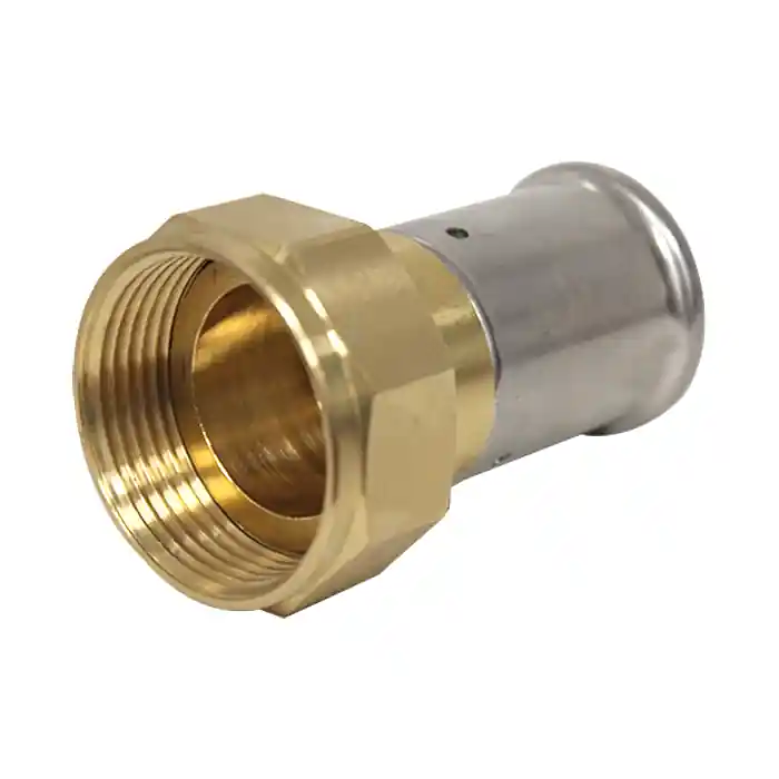 Raccord multicouche à sertir BE femelle écrou libre (33/42) 1"1/4 - Ø32x3,0 HENCO Dernière Chance