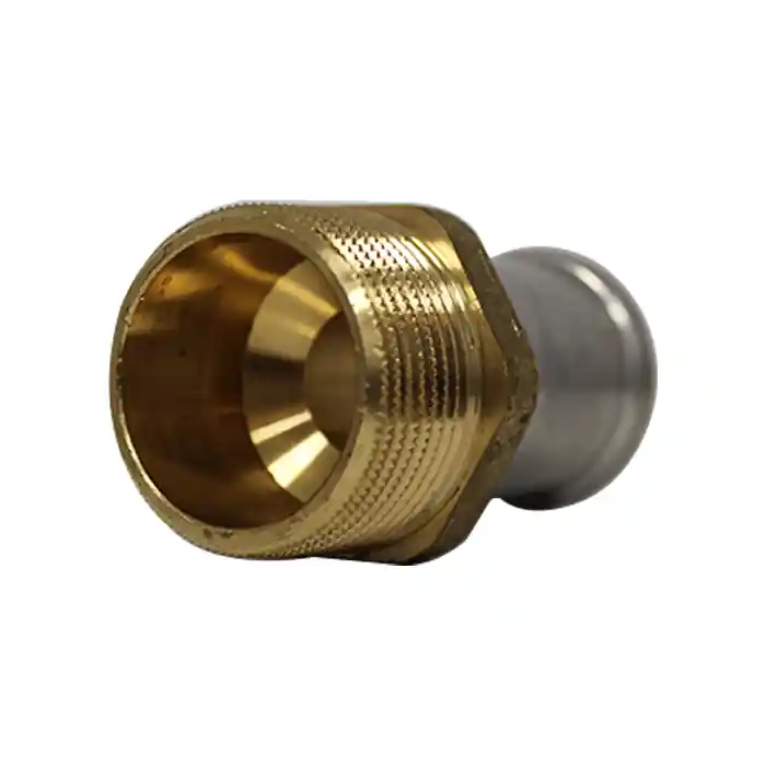 Must-Have Raccord multicouche à sertir BE droit mâle 1"1/4 (33/42) - Ø32x3,0 - Henco