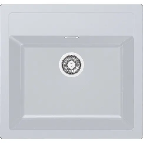 Prix Bas Évier de cuisine Sirius Tectonite SID610-56 - Sous-meuble 60 cm - 560 x 530 mm - Blanc - Franke
