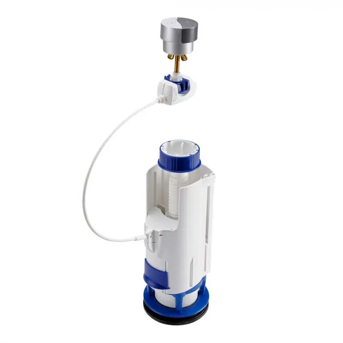 Mécanisme de chasse 3V12 Universel NF à câble poussoir double débit Nicoll Satisfait Ou Remboursé