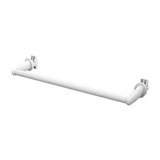 Must-Have Porte-serviettes universel pour radiateur sèche-serviettes droit – 470mm – Blanc