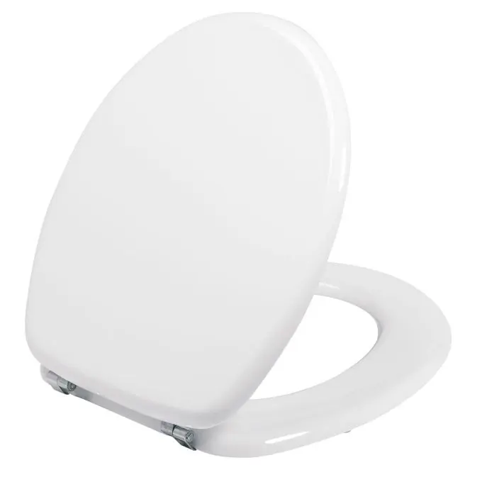 Abattant wc bois moulé WOODY LUX frein de chute - WIRQUIN Retour Gratuit