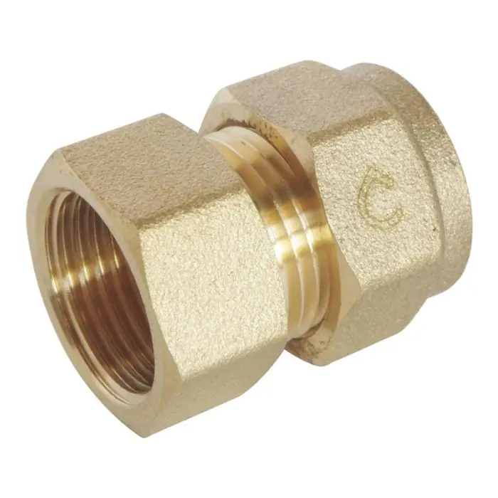 Expédition Rapide Raccord à compression tube PER Ø20 - Femelle fixe 1/2" (15/21) - Somatherm