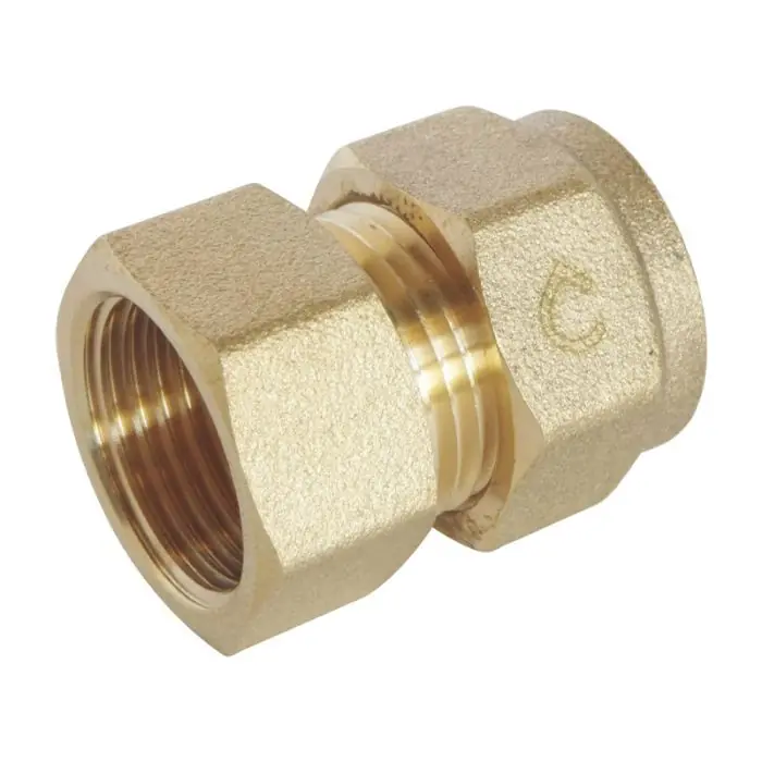 Meilleur Choix Raccord à compression tube PER Ø12 - Femelle fixe 1/2" (15/21) - Somatherm