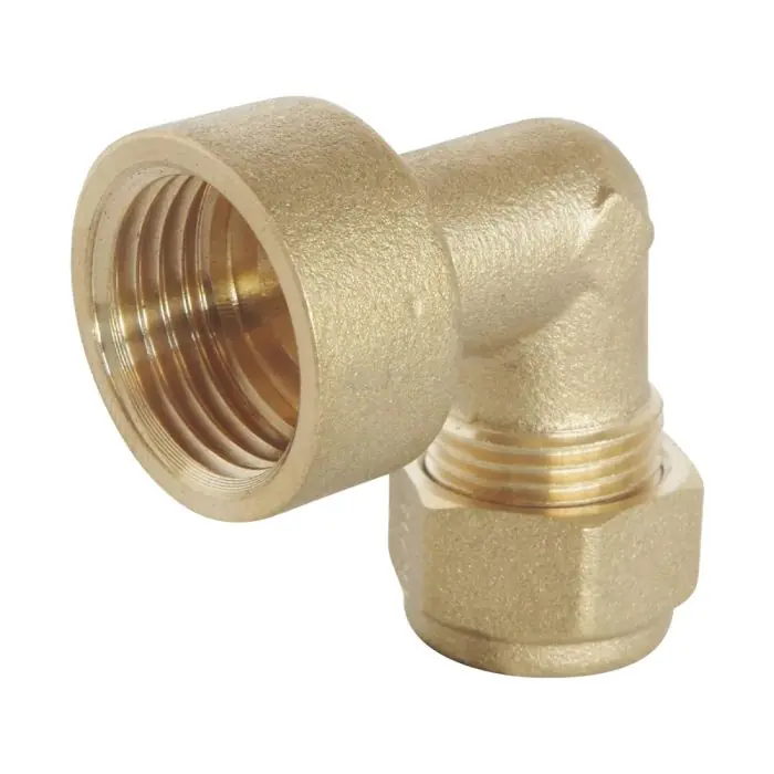 Nouvel Arrivage Raccord à compression tube PER Ø12 - Coude femelle 1/2" (15/21) - Somatherm