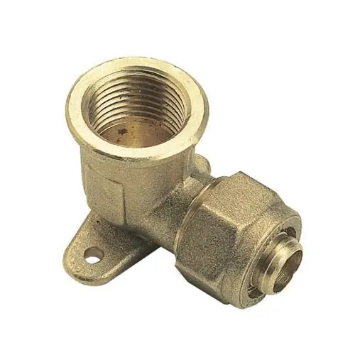 Achat Immédiat Raccord à compression tube PER Ø16 – Applique murale femelle 1/2&Prime; (15/21) – Somatherm