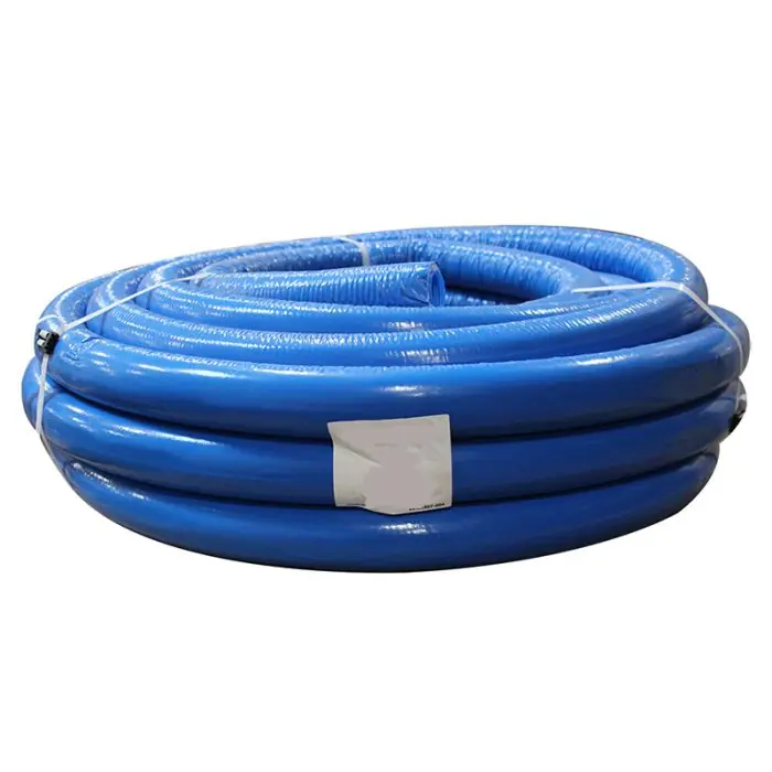 10m tube PER prégainé isolé bleu Ø25 – TRA Nouvelle Collection