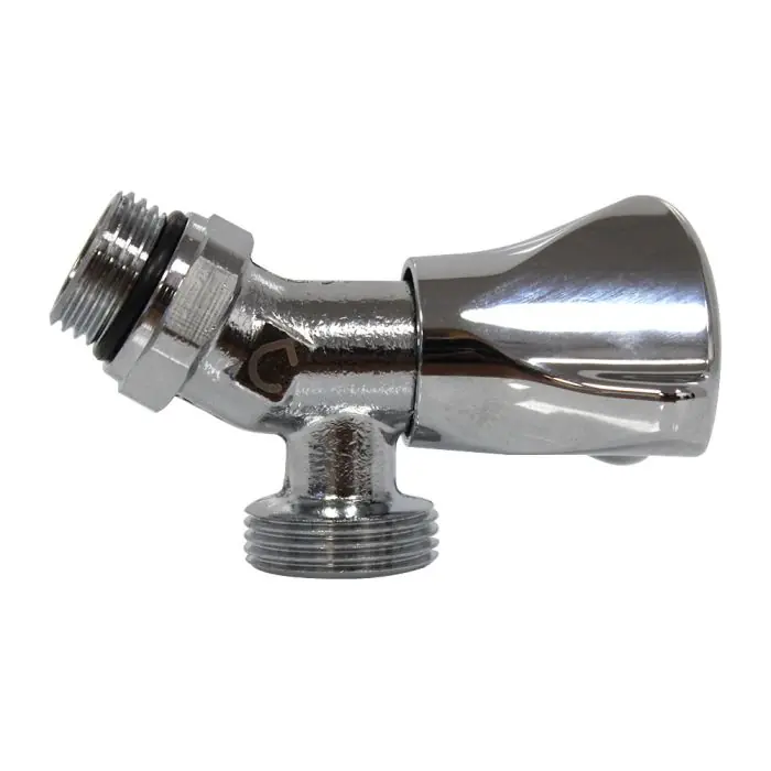 Robinet machine à laver orientable Mâle 1/2" (15/21) - Mâle 3/4" (20/27) - Somatherm Offre Exclusive