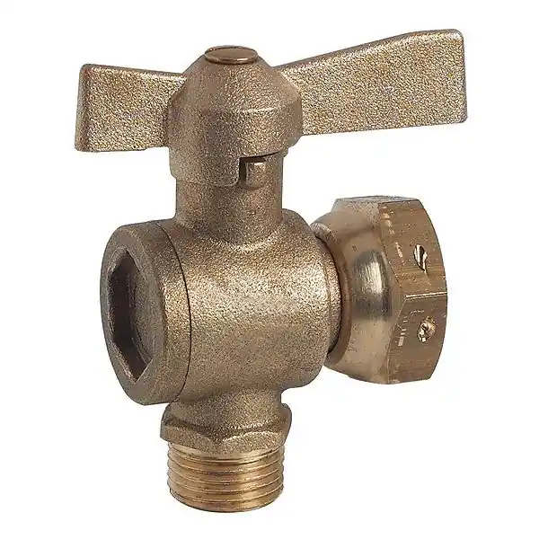 Satisfait Ou Remboursé Robinet compteur équerre mâle 1/2" (15/21) - écrou prisonnier 3/4" (20/27) - Somatherm