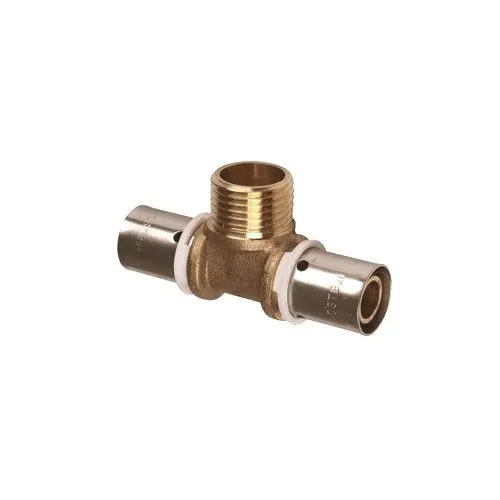 Nouvel Arrivage Té PER à sertir Ø25 - Mâle 3/4" (20/27) - Ø25 - IBP Bänninger