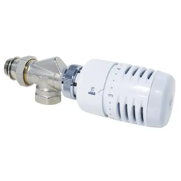 Acheter Direct Tête thermostatique VT 0,38 + Corps équerre inversée Femelle 1/2‘‘ (15/21) - Somatherm