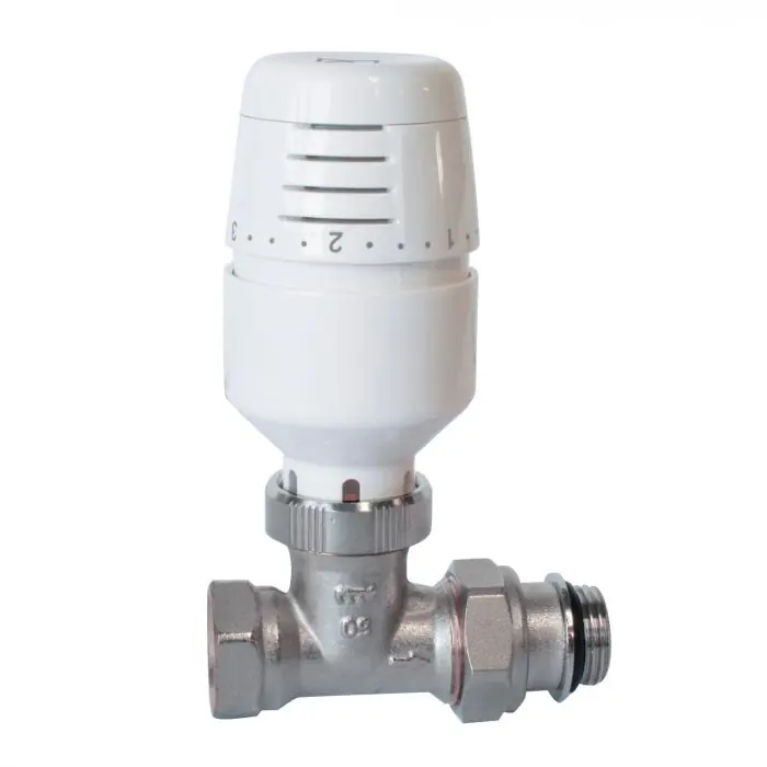 Tête thermostatique VT 0,38 + Corps thermostatique droit Femelle 1/2" (15/21) - Somatherm Must-Have