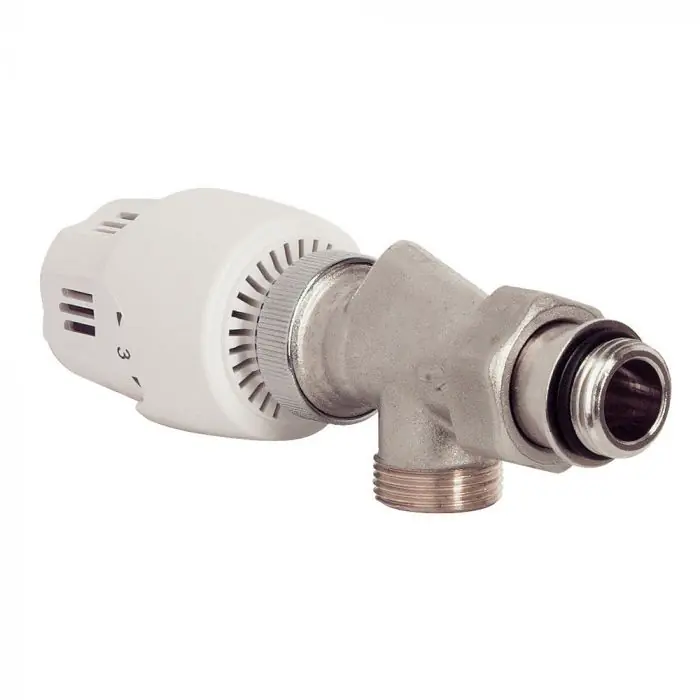 Usine Directe Tête thermostatique + Corps thermostatique équerre inversée Mâle 3/4 Ek - Somatherm